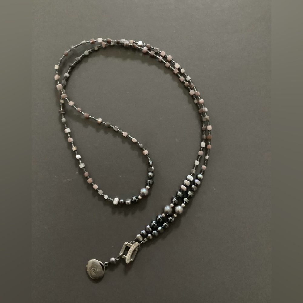 Silpada long beaded necklace